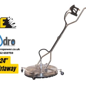 24" Whirlaway Surface Cleaner (Stainless Steel)