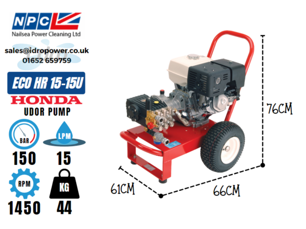 NPC 15-15U - Honda GX 240 - Udor Pump