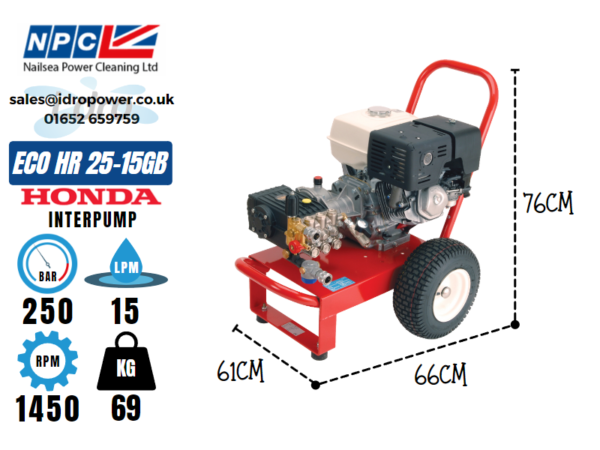 NPC 25-15 - Honda GX 390 - Gear Box Drive
