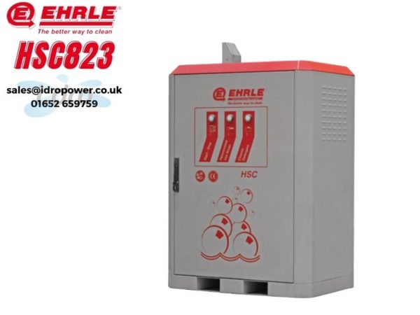 4 Ehrle HSC Steam Cleaners in our yard, ready to go out to their new homes.