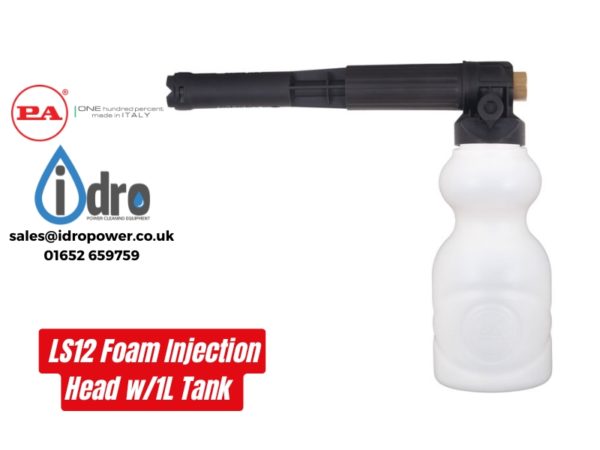 LS12 Foam Injection Head with 1L Tank