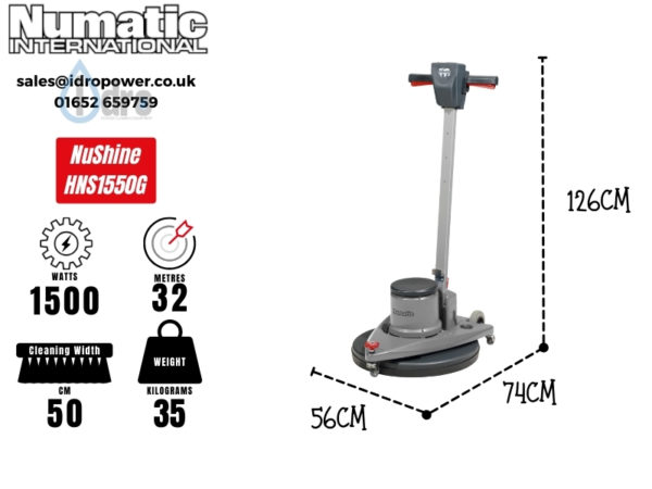 NuShine HNS1550G (Numatic)
